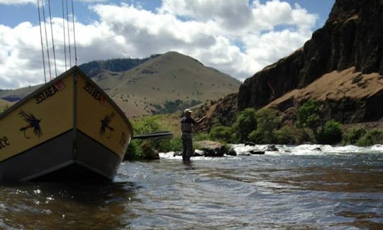 Bass Boat Fishing Charter in Sisters, Oregon