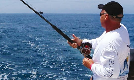 EXCURSION DE PÊCHE sur un bateau Shamrock de 26 pieds à Playa Blanca, Cocle, Panama