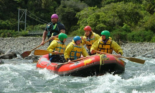 Rafting Adventure Trips in Otaki Gorge, New Zealand