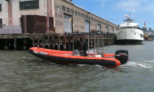 Rent 27ft Fletcher Inflatable Boat in San Francisco California