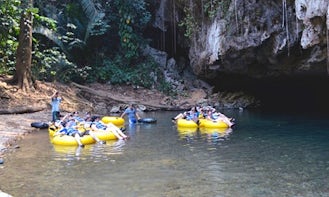An exciting guided Cave Tubing Tour in Belize City, Belize