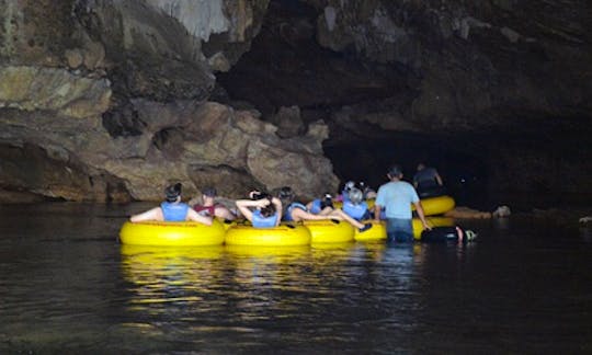 An exciting guided Cave Tubing Tour in Belize City, Belize