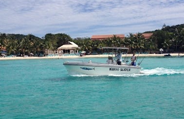 23' Center Console Fishing Charter in Islas de la Bahia, Honduras