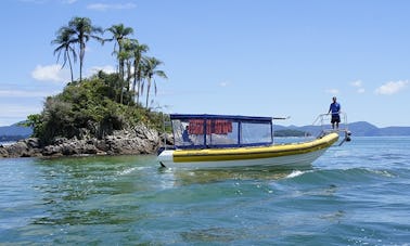 Angra dos Reis Boat Excursions for up to 30 People
