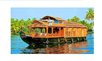 Beautiful Houseboat for Couple in Aryad South, India
