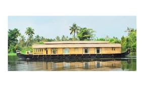 Houseboat with 2 Bedroom Ready to Occupy in Alappuzha, Kerala