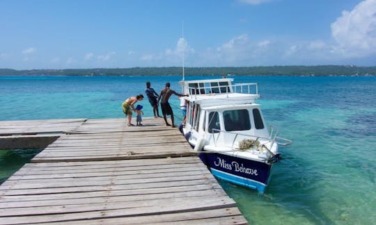 Visite guidée de Glass Bottom à San Andrés