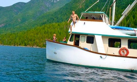50' Trawler Yacht, all inclusive, BC. Coast