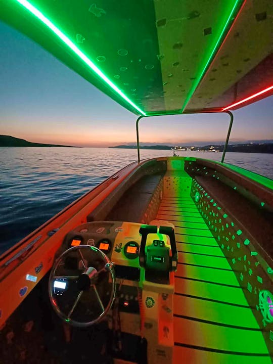 Sunset Private Boat Charters. Reggae Style Boat