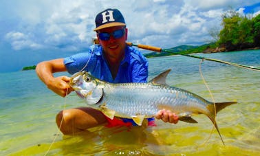 Exciting Snorkeling and Fishing Trip in Buccoo, Trinidad and Tobago for 8 person!