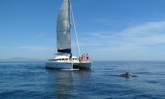 Lagoon 380 Sailing Catamaran Charter in Le Marin