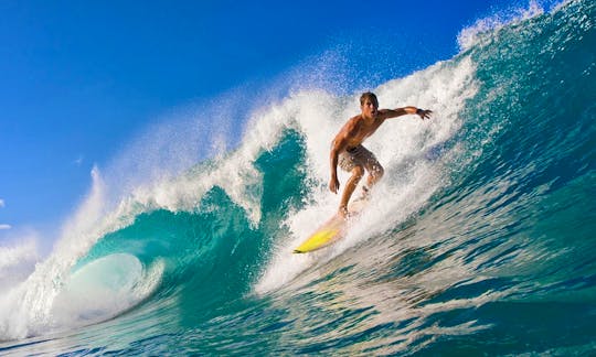 Surf Lesson and Board Rental In Las Terrenas
