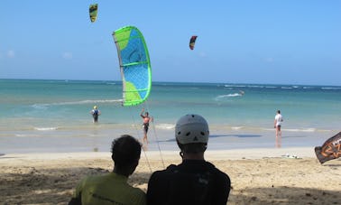 Leçon de kitesurf à Las Terrenas