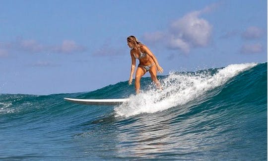 Surfing Lesson In Dominican Republic