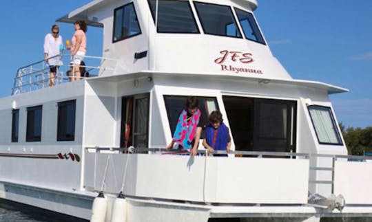 Experience a relaxing holiday aboard JFS Rhyanna
