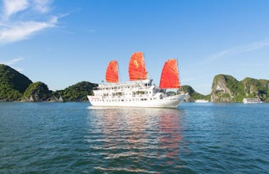 Luxury Cruising Yacht In Vietnam