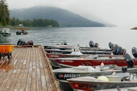 17' Bass Boat Rental in Petersburg, Alaska