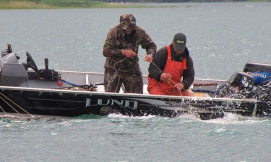 17' Bass Boat Rental in Petersburg, Alaska