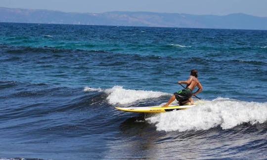 SUP Surf In Greece