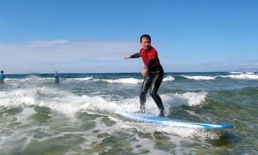 Surfing  in Onna-son