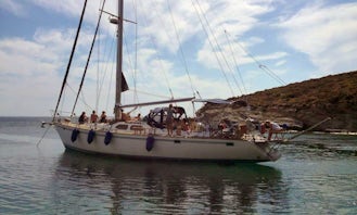 Sailing Charter in Chios Greece on 66ft 'Ursa Major' Atlantic Sailing Yacht