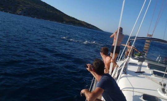 Charter 42ft Jeanneau Sun Odyssey ''Geormar'' for half/full day around Chios isl