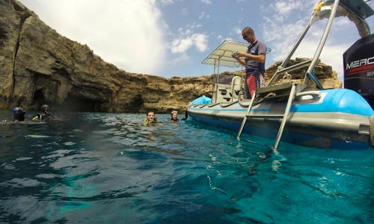 RIB Diving Charter in San Pawl il-Bahar, Malta