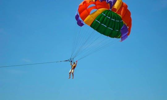 Parasailing in Indonesia