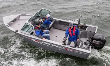 Alquiler de bote Bass de 24 pies en Sidney, Maine