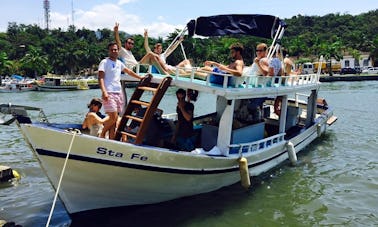 Passenger Boat "Sta Fe" Trips in Paraty, Brazil