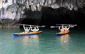 Paddle a Kayak on Halong Bay in Vietnam