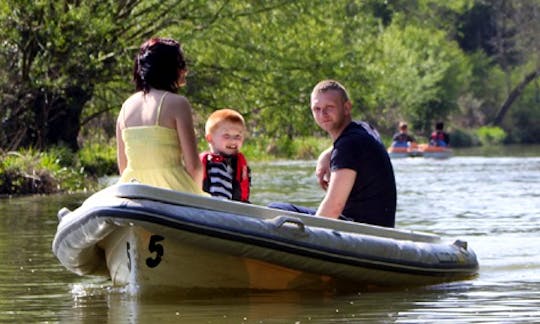 Electric Motor Boat for Hire in River Leam