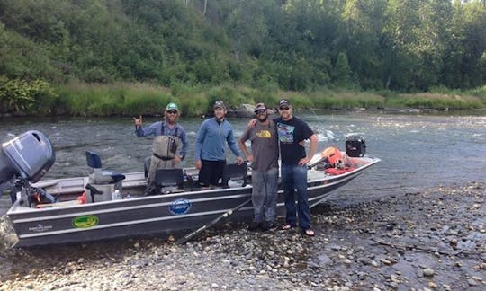 Guided Fishing Trip On 17ft Jon Boat In Skwentna, Alaska