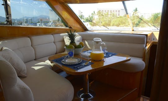 Enjoy 65' Motor Yacht Charter in Puerto Vallarta, Jalisco