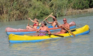 Canoe Tours in Patara Beach, Turkey