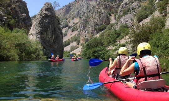 Kayak Safari Trips in the Zrmanja River