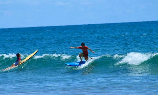 Surf Lesson and Board Rental In San Carlos
