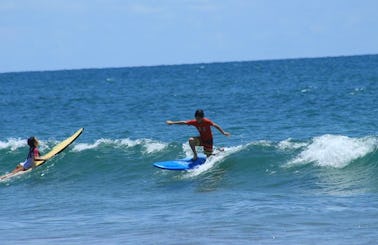 Surf Lesson and Board Rental In San Carlos