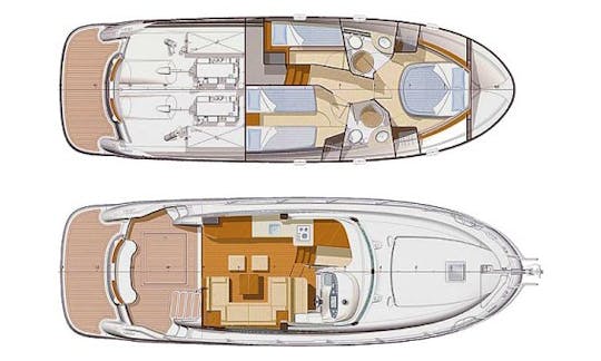 'Kardo' Prestige 42 Yacht Charter in Bibinje