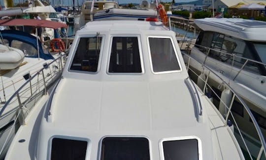 Book this 7 Person ''Ante'' Adria 1002V Motor Yacht Charter in Bibinje, Croatia