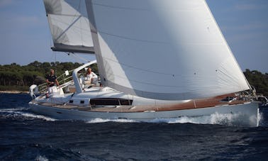 Charter a 50ft 'Opera' Oceanis Family Cruising Monohull in Bibinje, Croatia