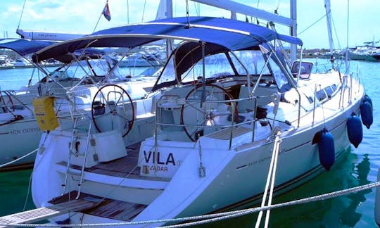 Charter a 49ft 'Vila' Sun Odyssey Sailing Yacht in Bibinje, Croatia