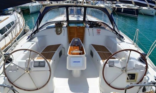 Explore the ''Klementa'' Cyclades 43.4 Sailboat for 10 People in Bibinje, Croatia
