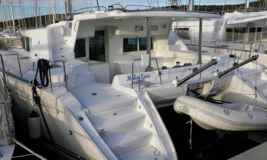 Charter a Twin Engine Lagoon 440 Catamaran for 12 Person in Bibinje, Croatia