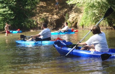 Amazing kayaking Adventure in Tallapoosa River, Georgia with friends!