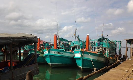 Cambodian Boat in Sihanoukville