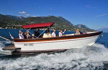 Skippered Charters On 29 Gozzo Passenger Boat In Salò, Italy