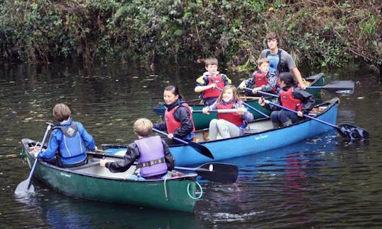 Canoeing Trips in River Dart, UK