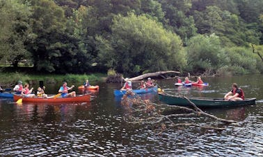 Canoeing Trips in River Dart, UK