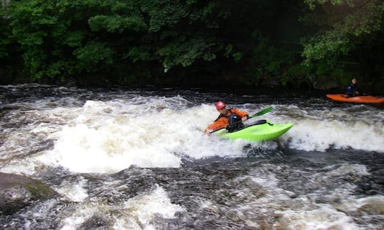 Passeios de caiaque fluvial e marítimo em Dartington Hall